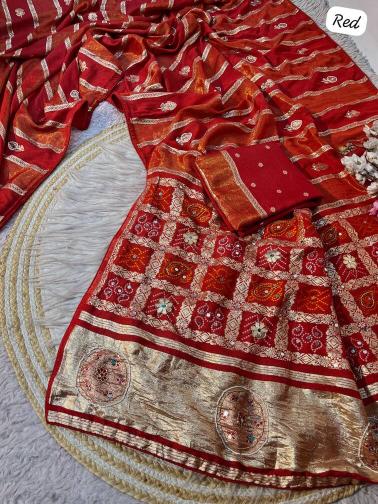 Vinayak lagdi patta saree in surat online